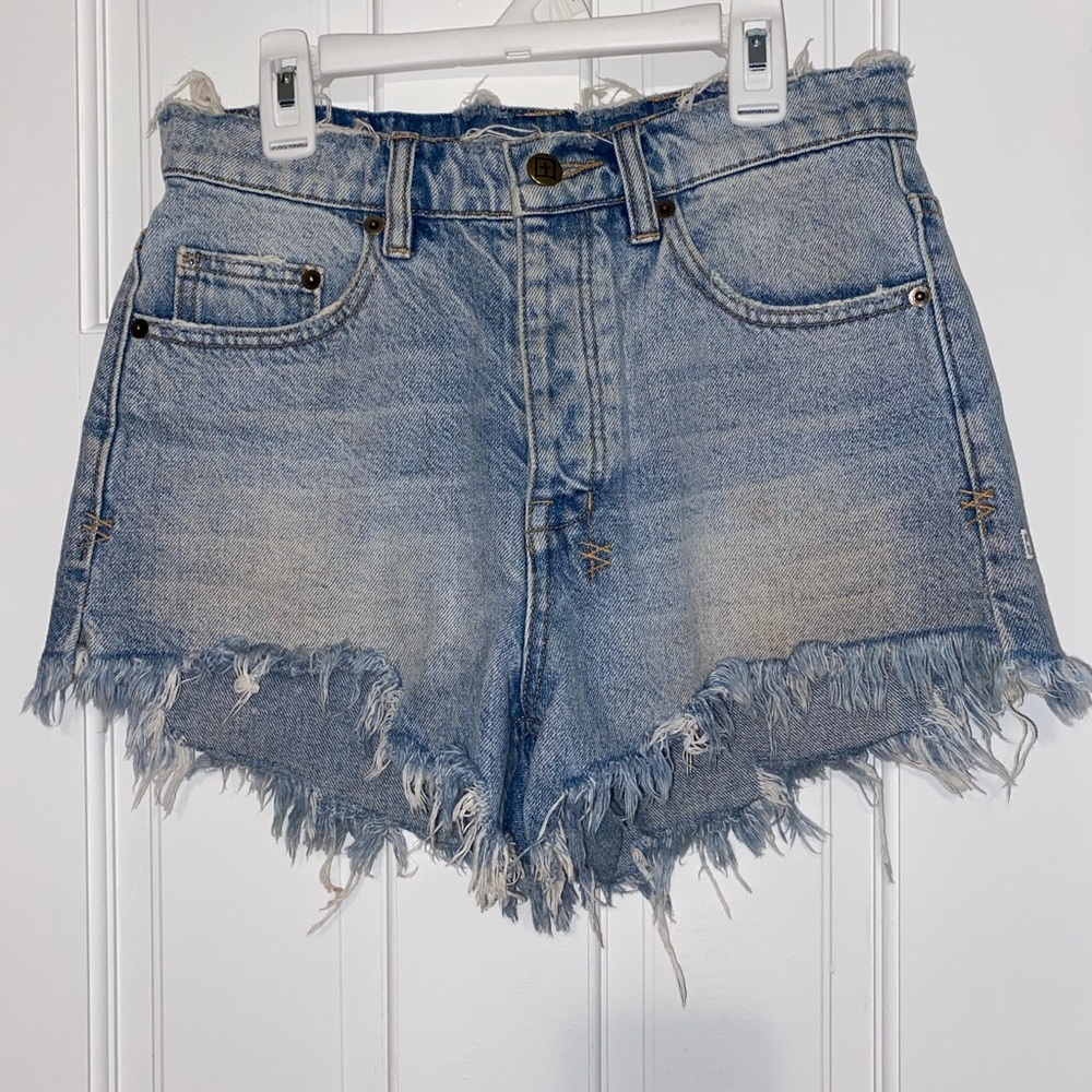 Daisy duke high waisted jean shorts